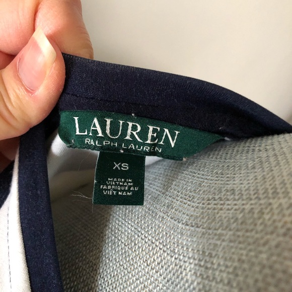 *SOLD* Lauren by Ralph Lauren bell ruffle sleeve top - Picture 6 of 8